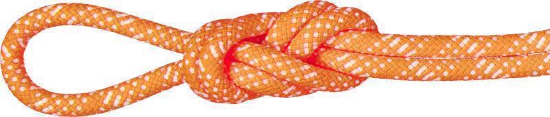 Gym Station 10.1mm Classic Standard x 200m (Sold p/mtr) - Safety Orange / White 1