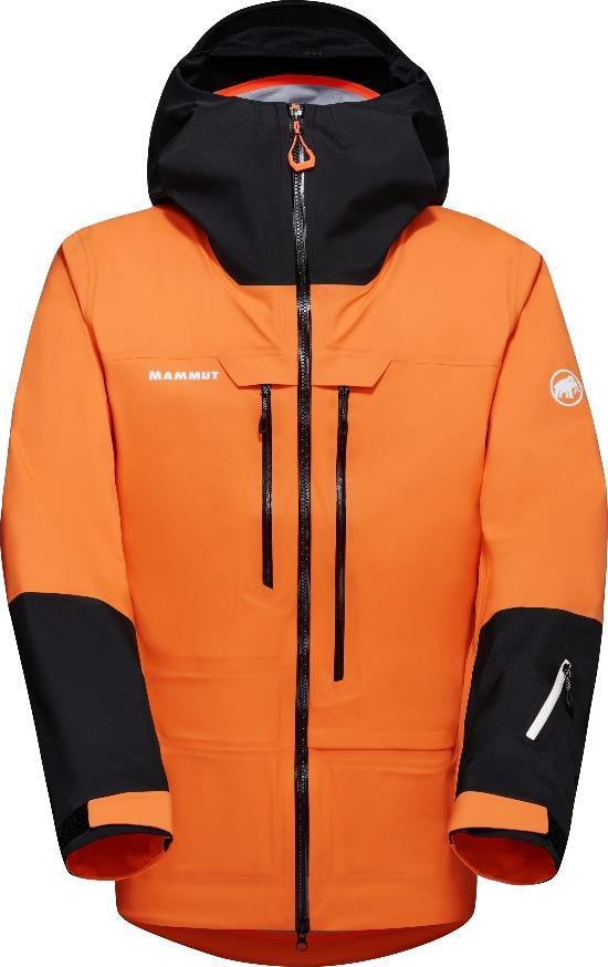 Haldigrat Air HS Hooded Jacket - Mens - Tangerine / Black 1