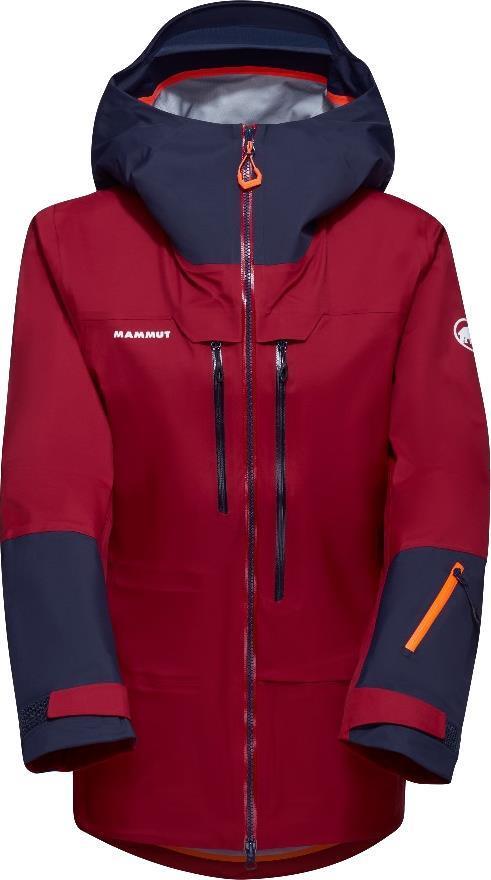Haldigrat Air HS Hooded Jacket - Womens - Blood Red / Marine 1