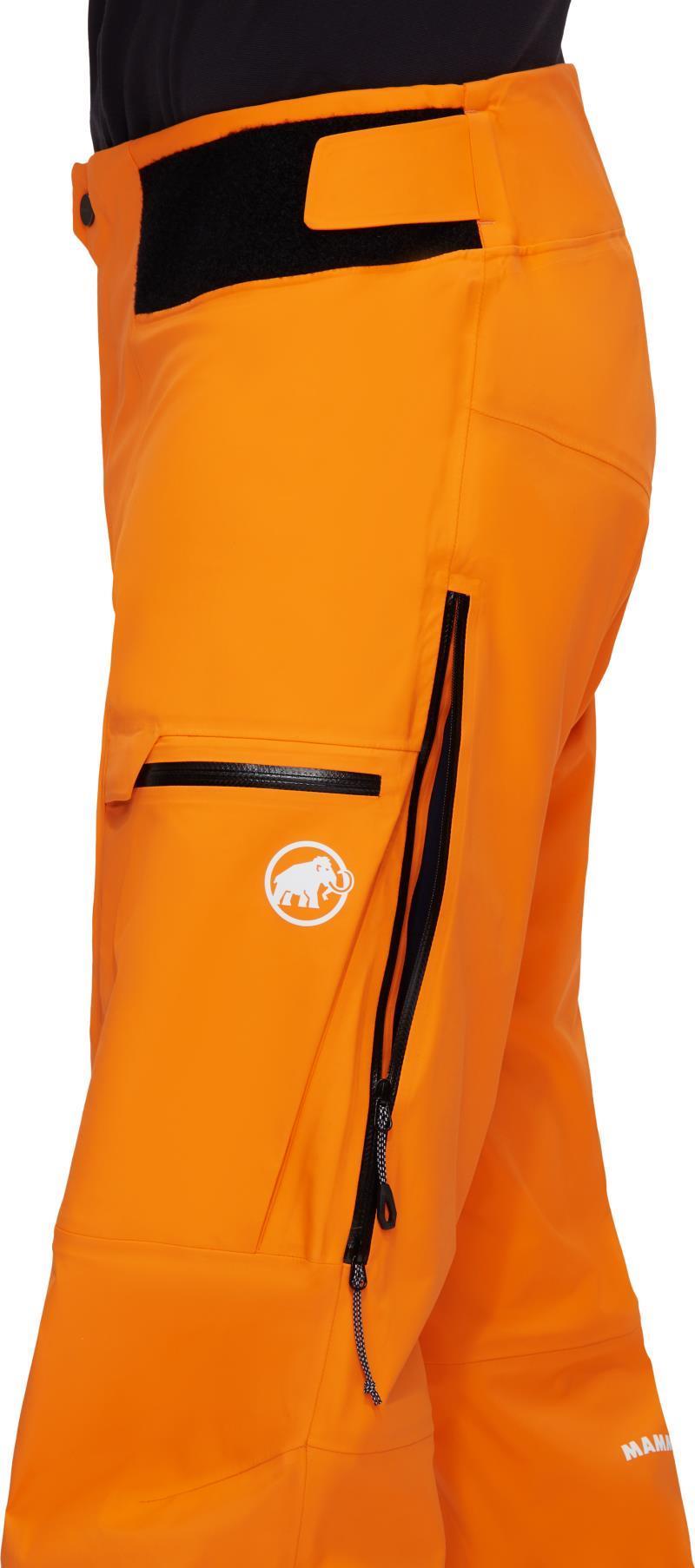 Haldigrat Air HS Pants, Reg - Mens - Tangerine / Black 4