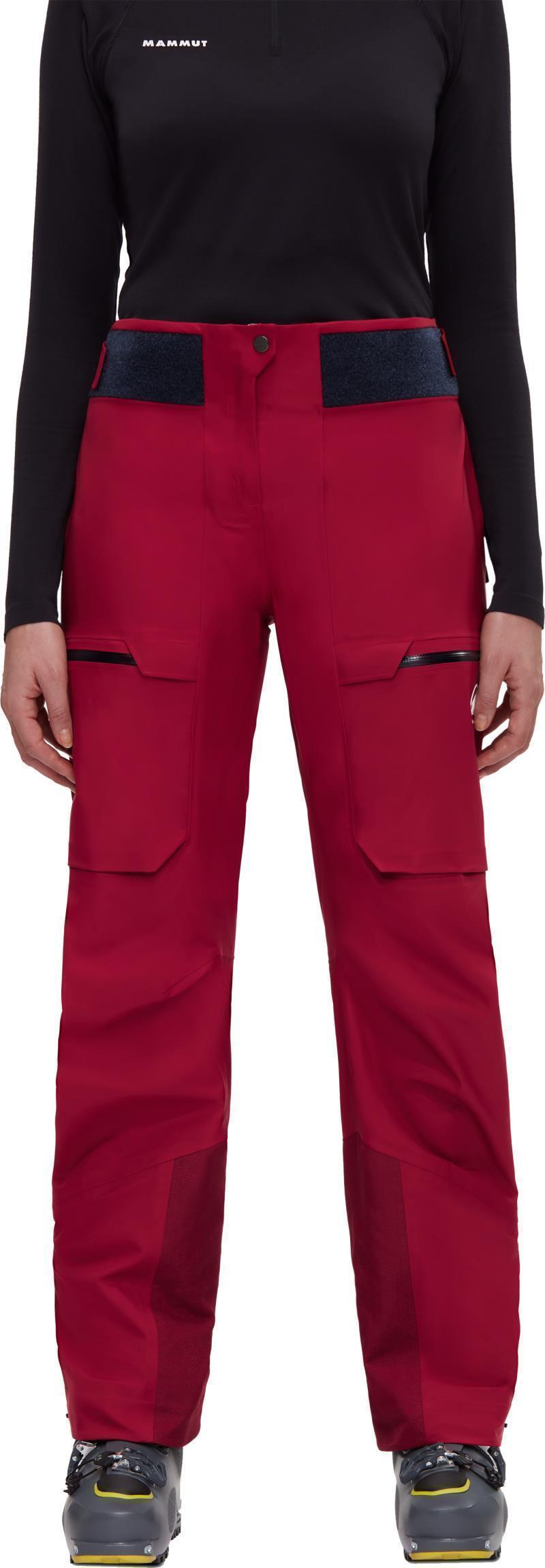 Haldigrat Air HS Pants, Reg - Womens - Blood Red / Marine 2