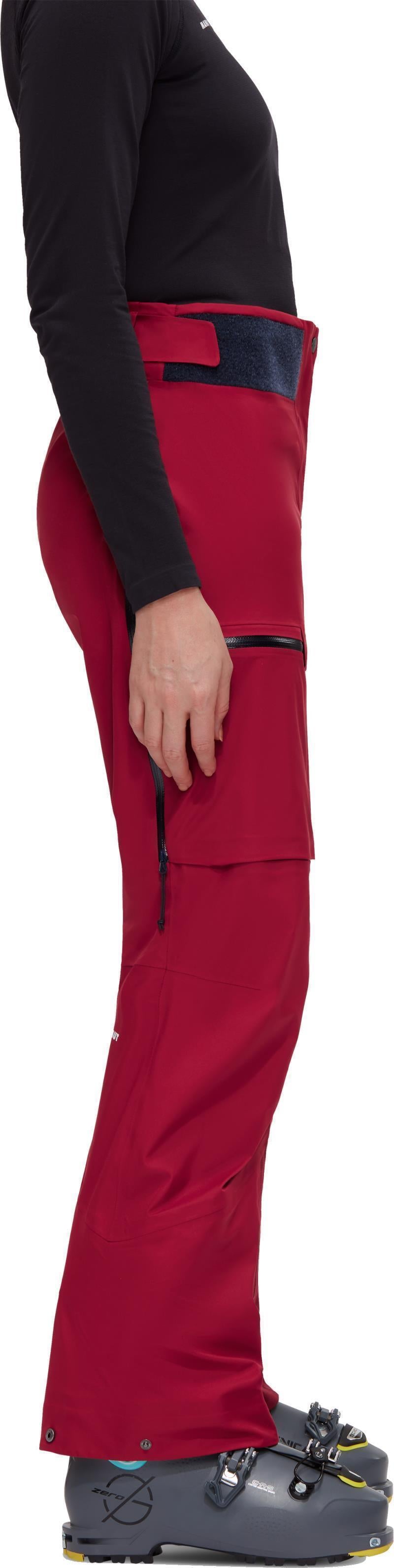 Haldigrat Air HS Pants, Reg - Womens - Blood Red / Marine 3