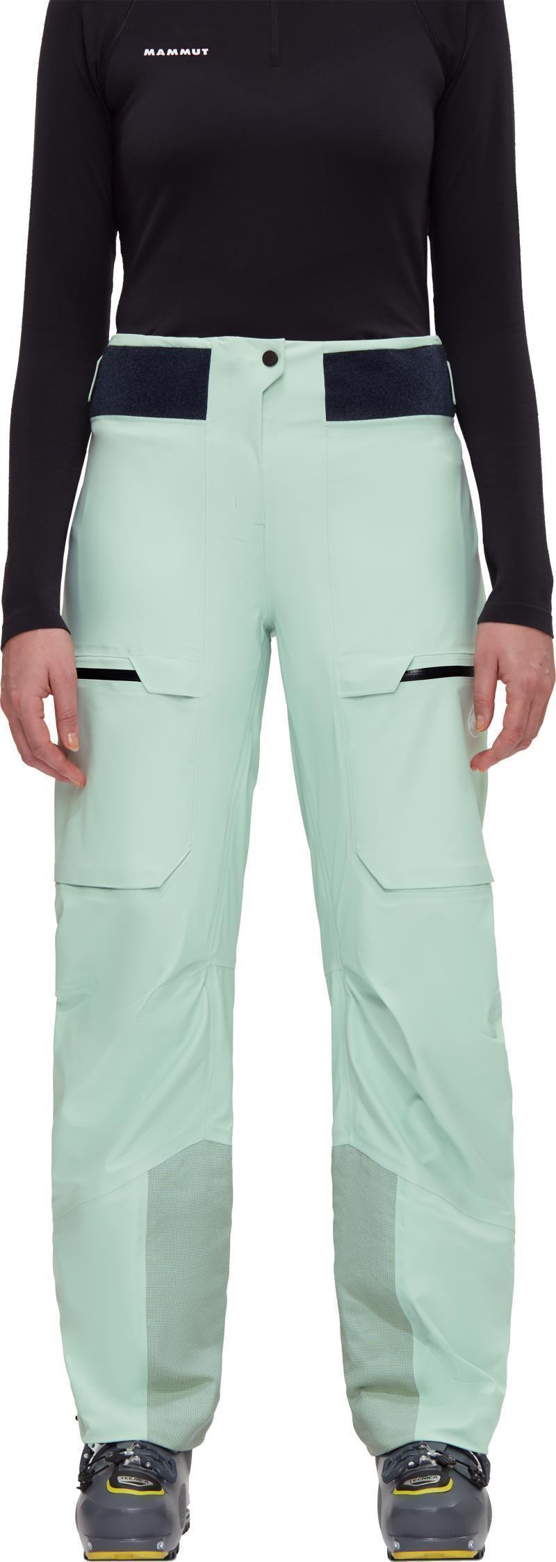 Haldigrat Air HS Pants, Reg - Womens - Neo Mint / Marine 2