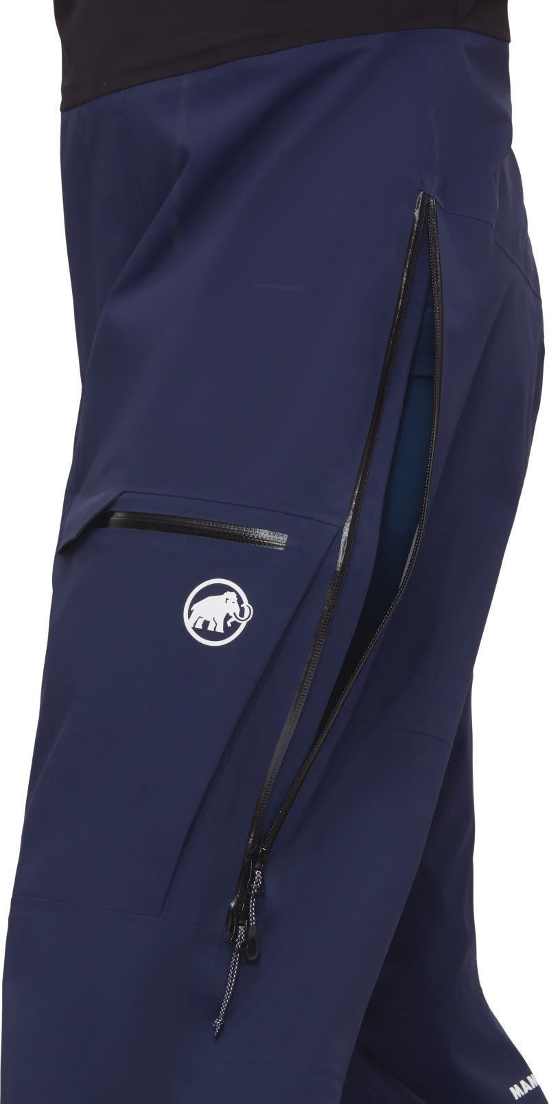 Haldigrat HS Bib Pants, Long - Mens - marine / black 1