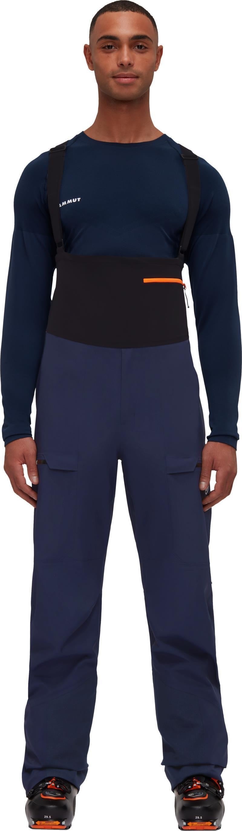 Haldigrat HS Bib Pants, Reg - Mens - marine / black 1