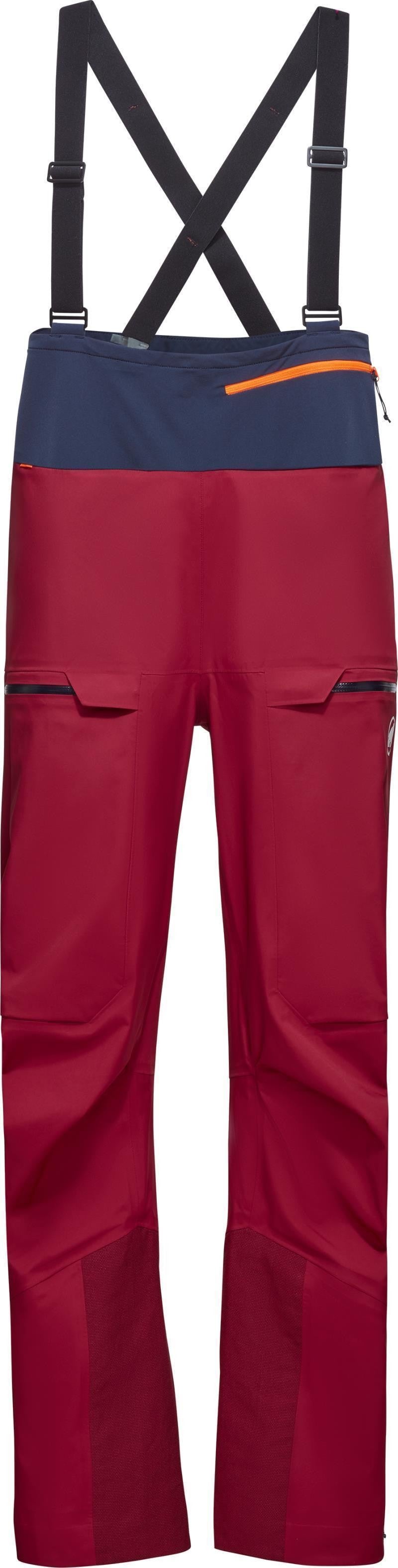Haldigrat HS Bib Pants, Reg - Womens - blood red / marine 1