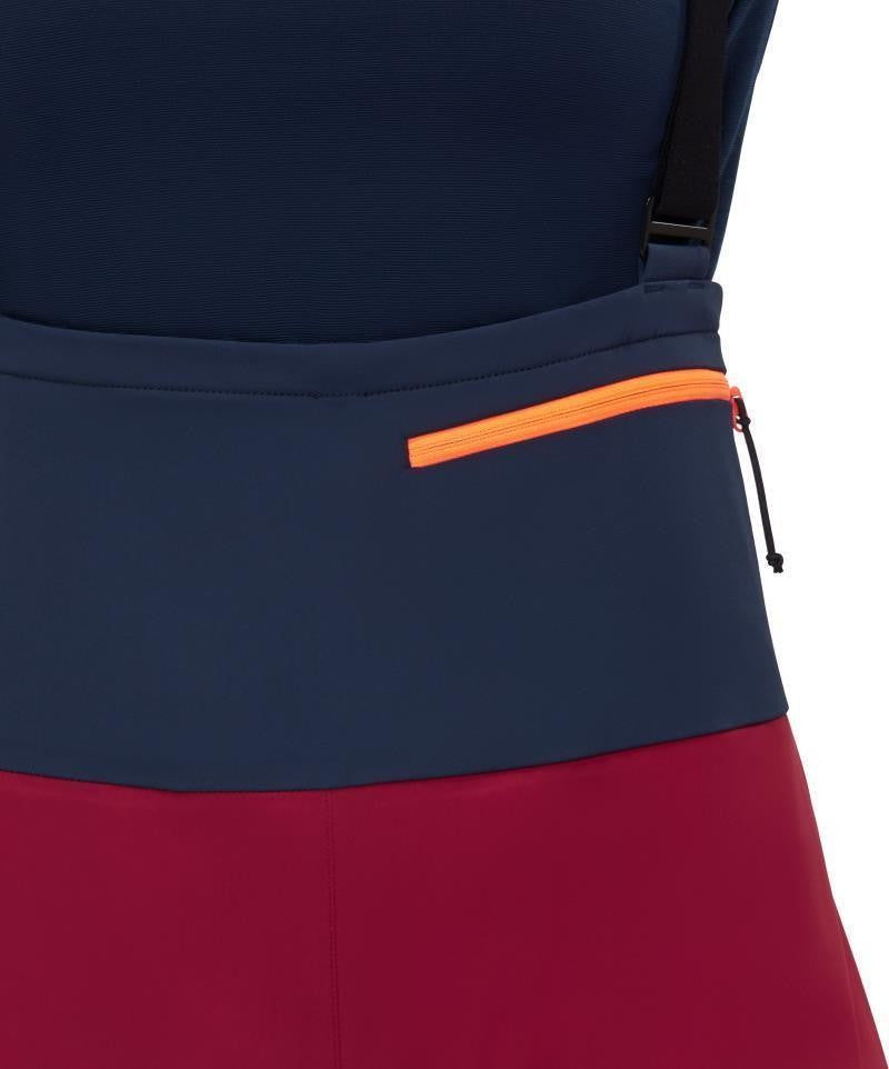 Haldigrat HS Bib Pants, Reg - Womens - blood red / marine 1