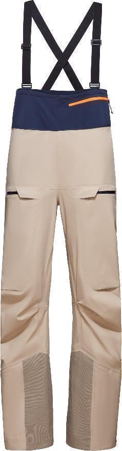 Haldigrat HS Bib Pants, Short - Womens - Savannah / Marine 1