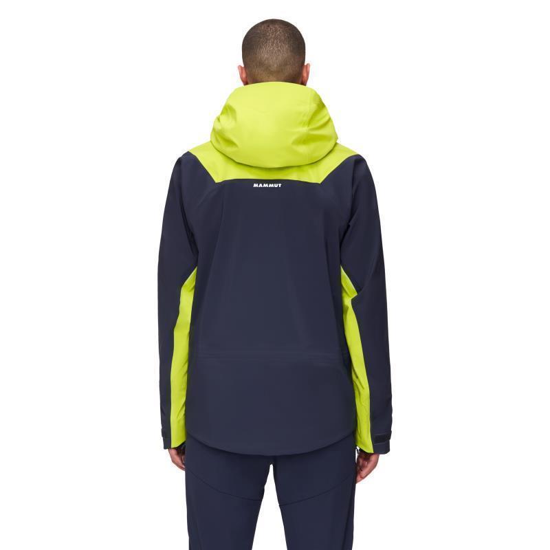 Haldigrat HS Hooded Jacket - Mens - Marine / Highlime 3