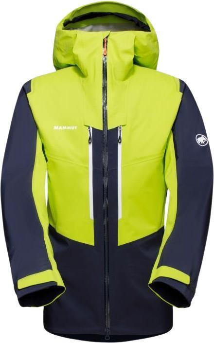 Haldigrat HS Hooded Jacket - Mens - Marine / Highlime 1
