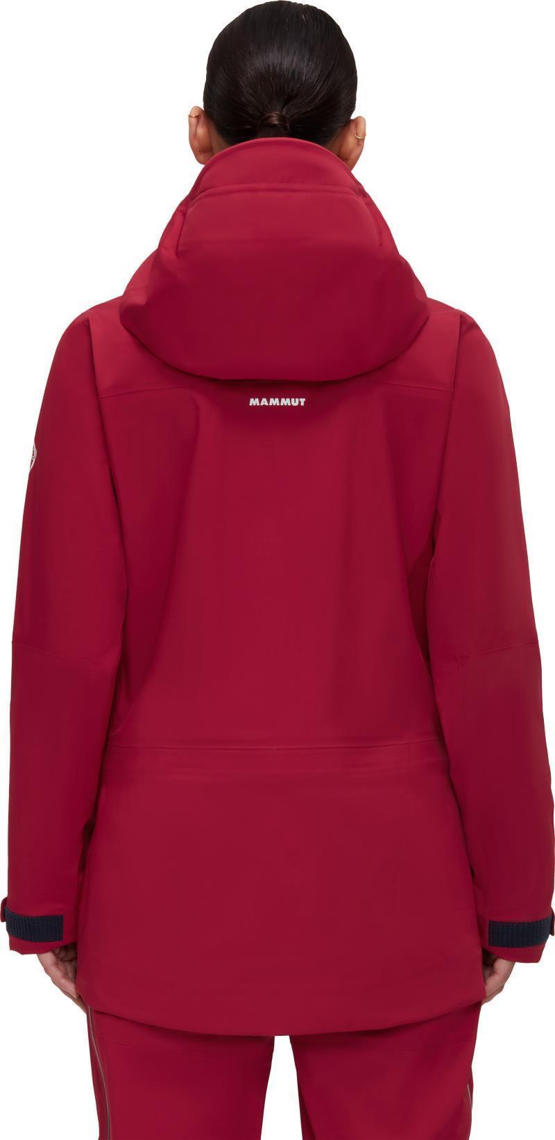 Haldigrat HS Hooded Jacket - Womens - Blood Red / Marine 4