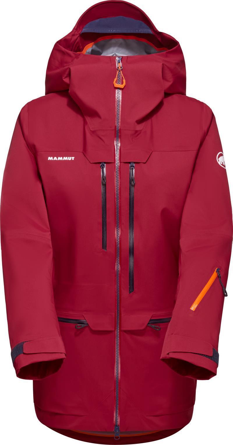 Haldigrat HS Hooded Jacket - Womens - Blood Red / Marine 1