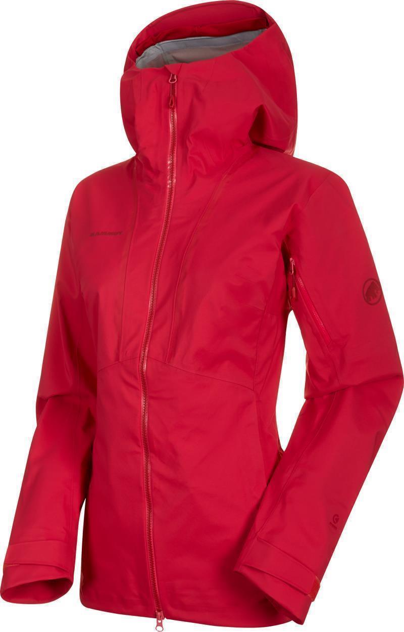 Haldigrat HS Hooded Jacket - Womens - Dragon Fruit 1