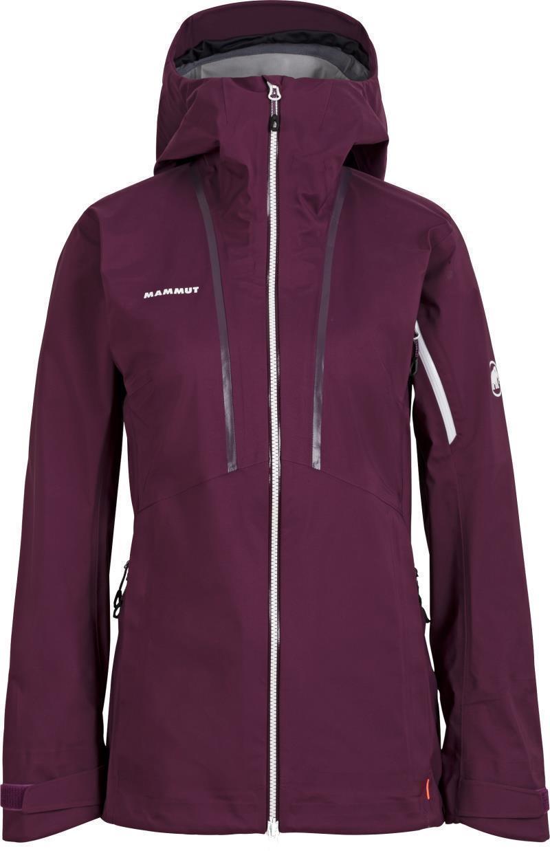 Haldigrat HS Hooded Jacket - Womens - Grape 1