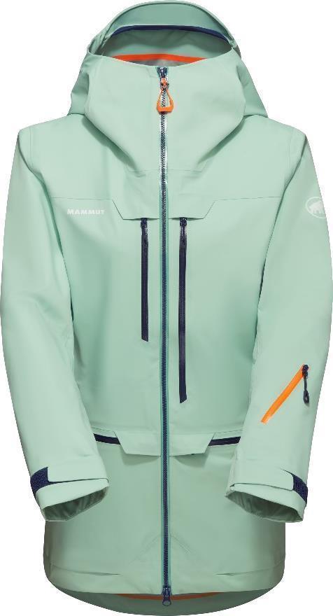 Haldigrat HS Hooded Jacket - Womens - Neo Mint / Marine 1