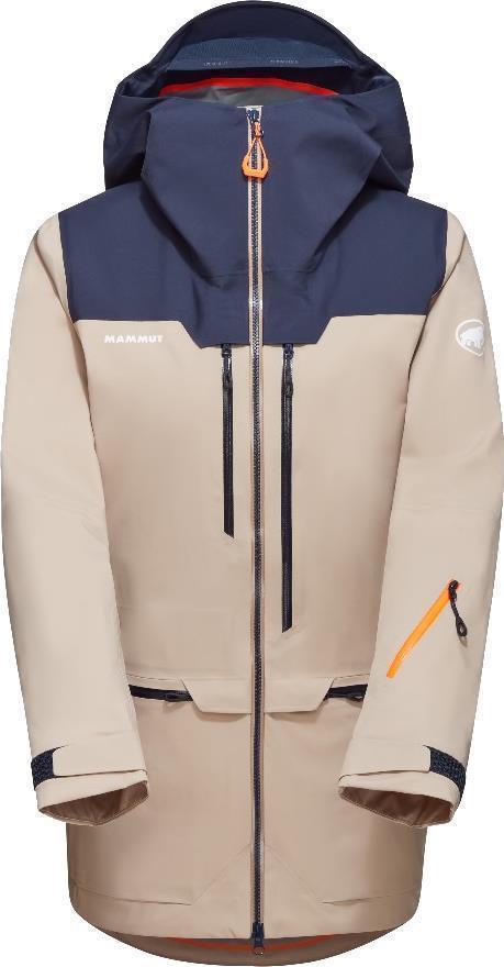 Haldigrat HS Hooded Jacket - Womens - Savannah / Marine 1