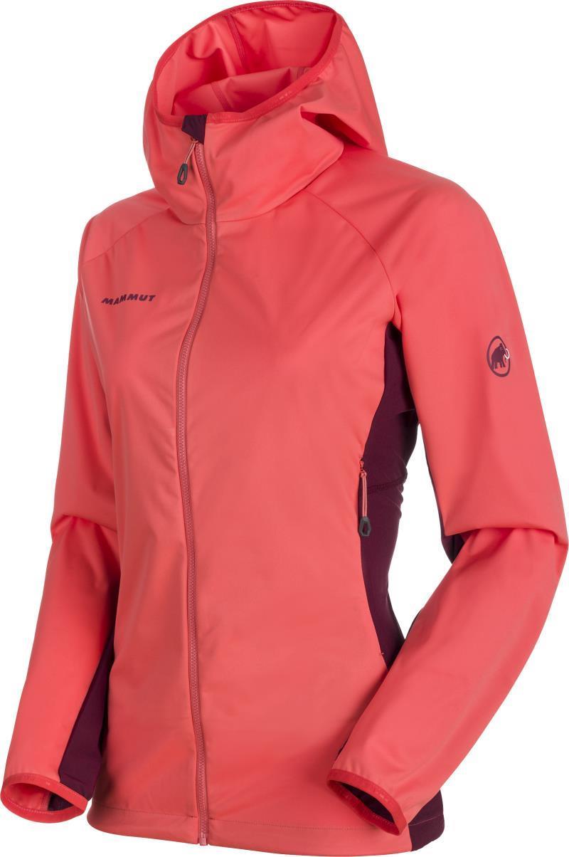 Keiko Light SO Hooded Jacket - Womens - Barberry / Merlot 1