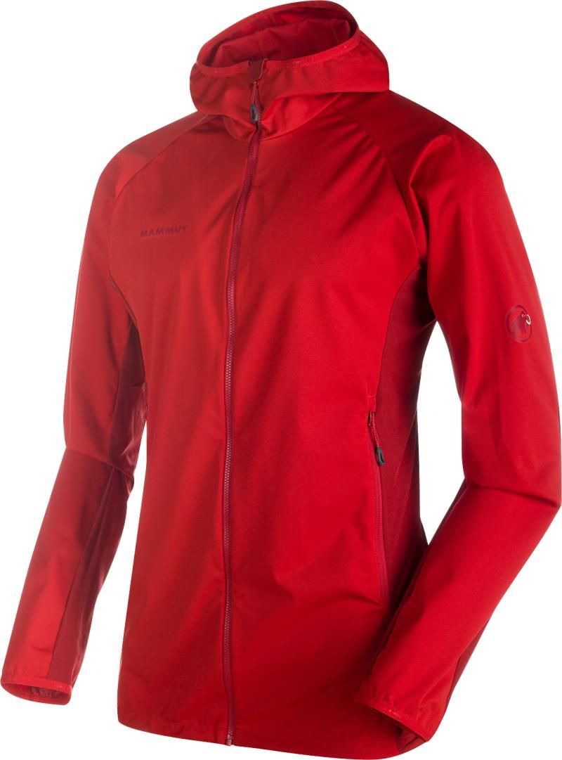 Kento Light SO Hooded Jacket - Mens - Lava / Dark Lava 1