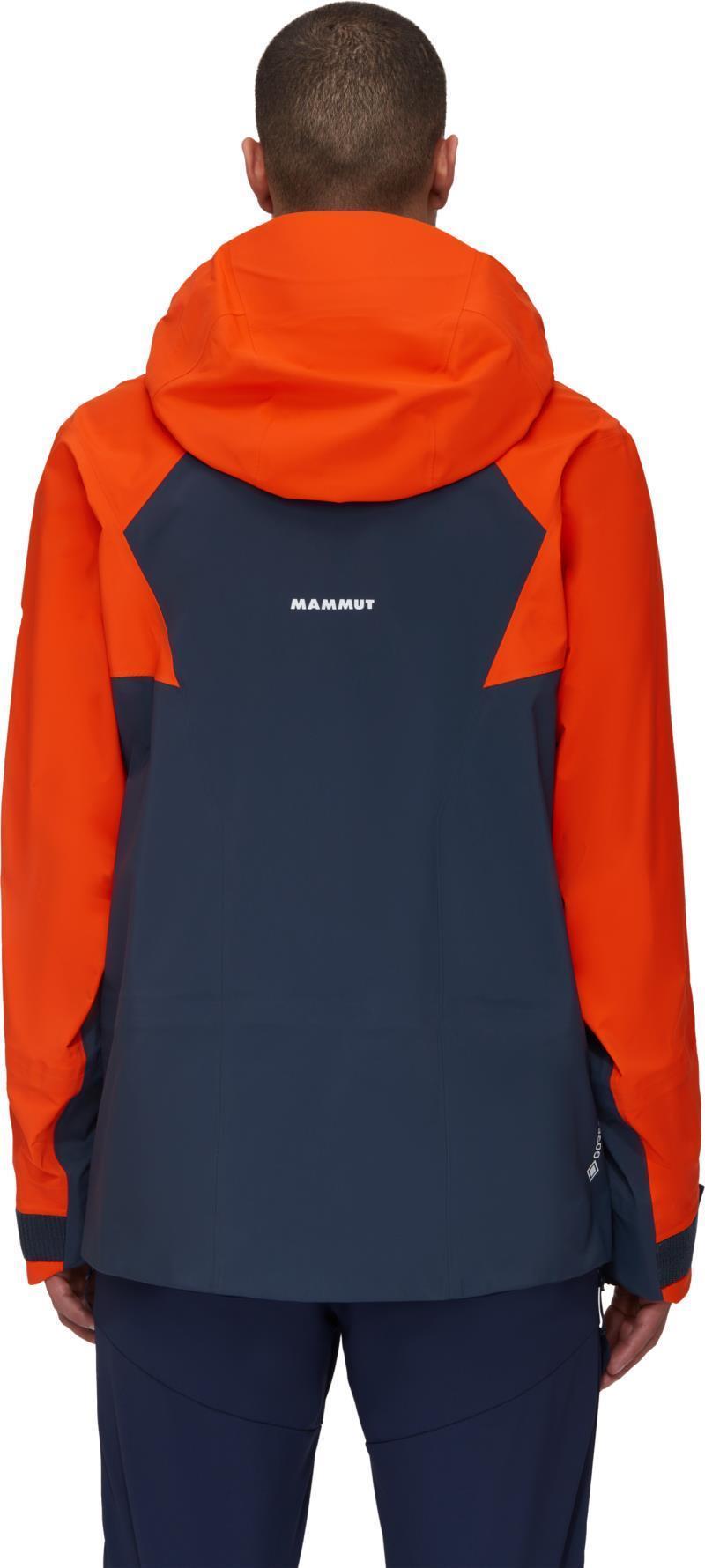 La Liste HS Hooded Jacket - Mens - Marine / Hot Red 3