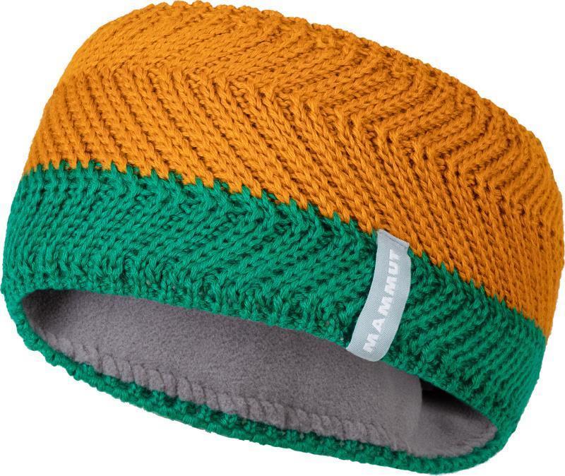 La Liste Headband - Deep Emerald / Tumeric 1