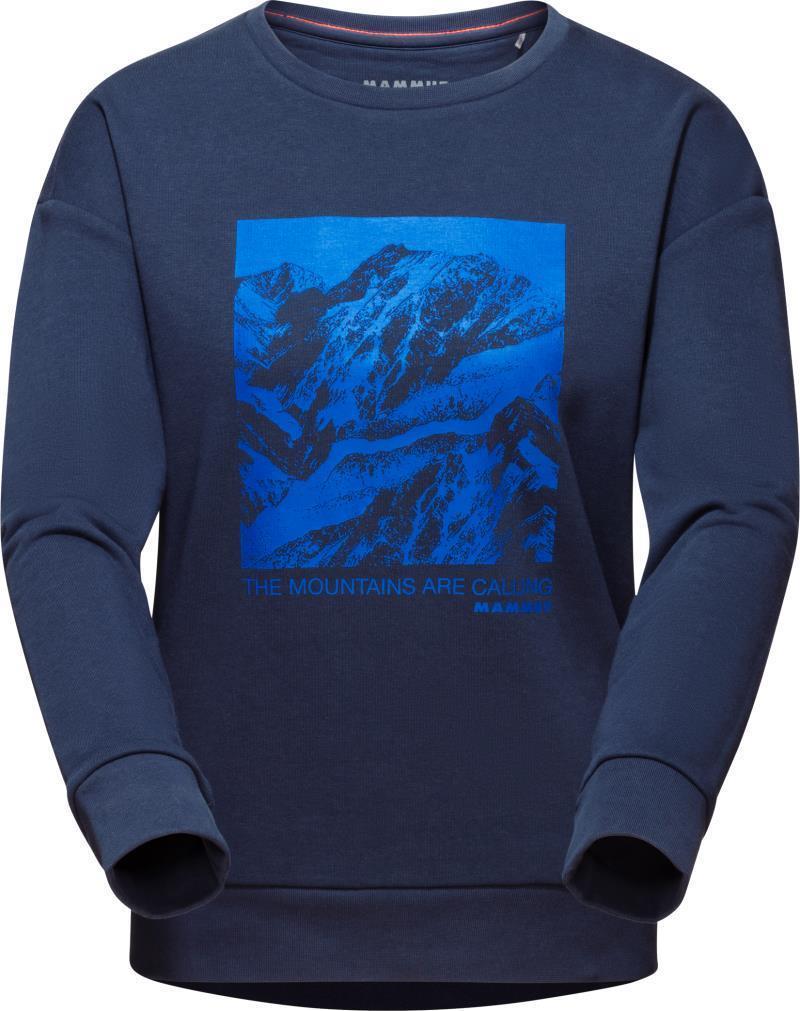 Mammut Core ML Crew Neck Panorama - Womens - Marine 1
