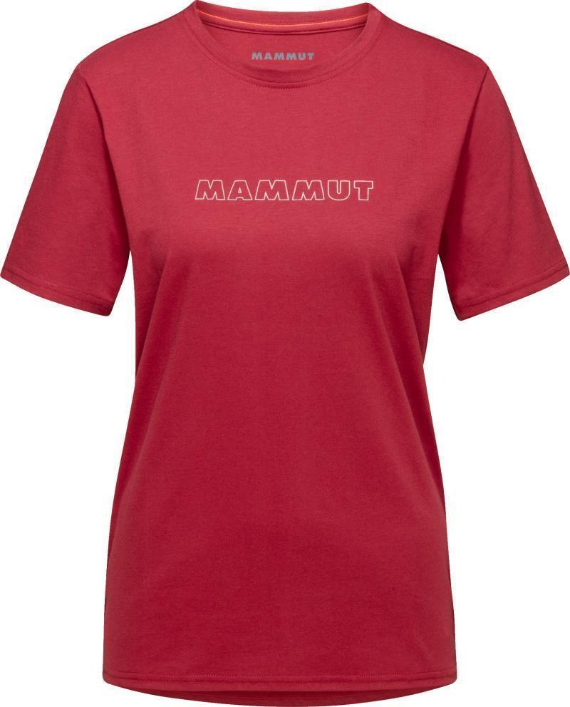 Mammut Core T-Shirt Logo - Womens - Blood Red 1