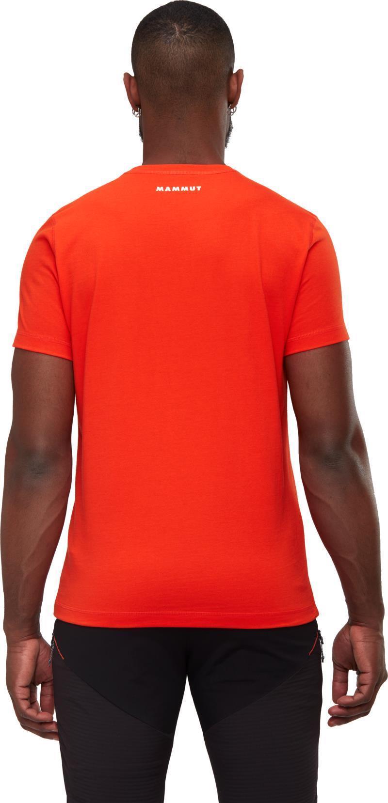 Mammut Core T-Shirt Snow - Mens - Hot Red 3