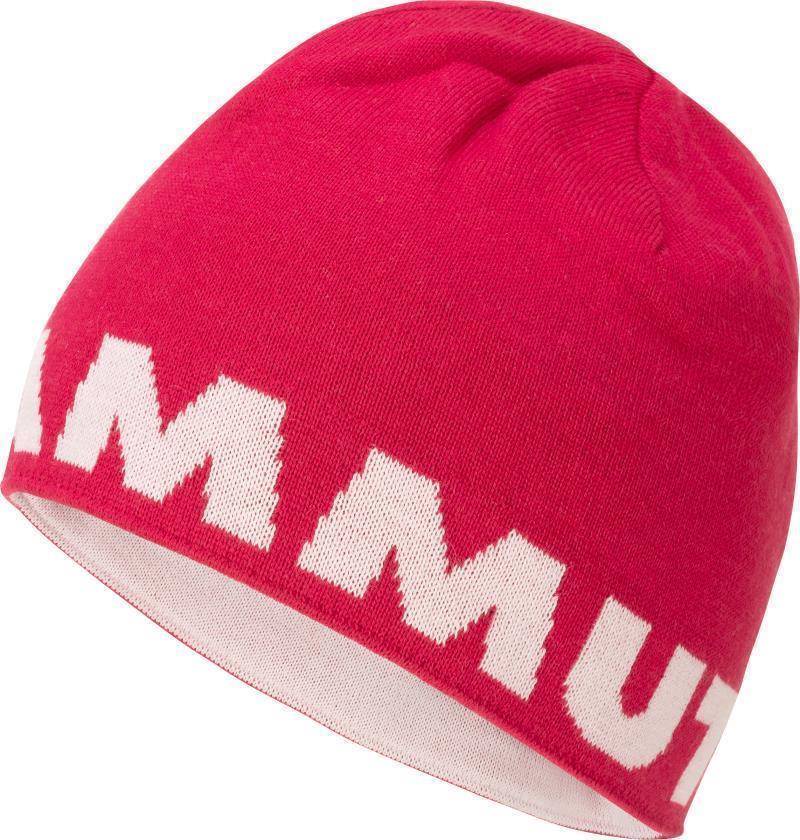 Mammut Logo Beanie - Dragon Fruit / Blush 1