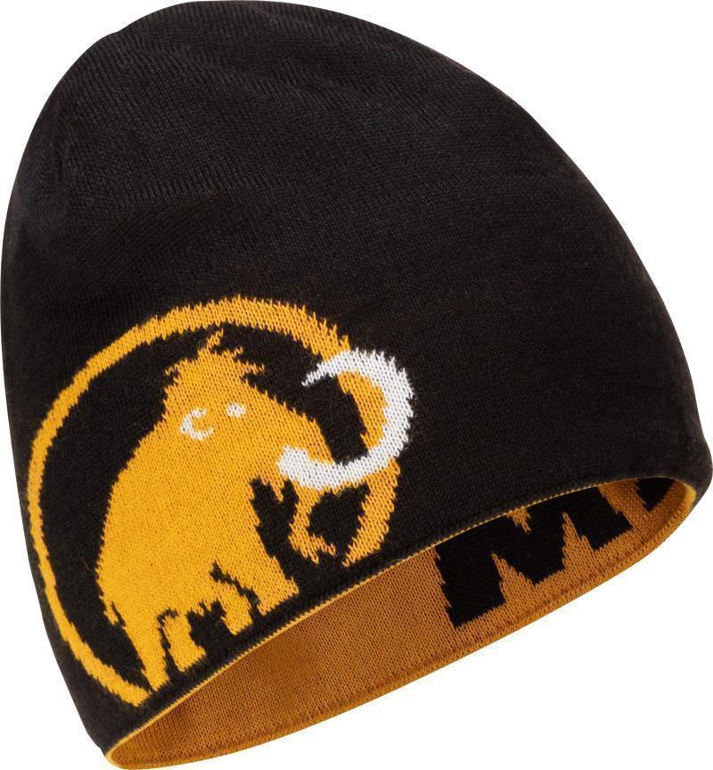 Mammut Logo Beanie - Golden / Black 2