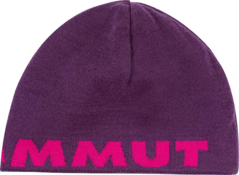 Mammut Logo Beanie - Grape / Pink 1