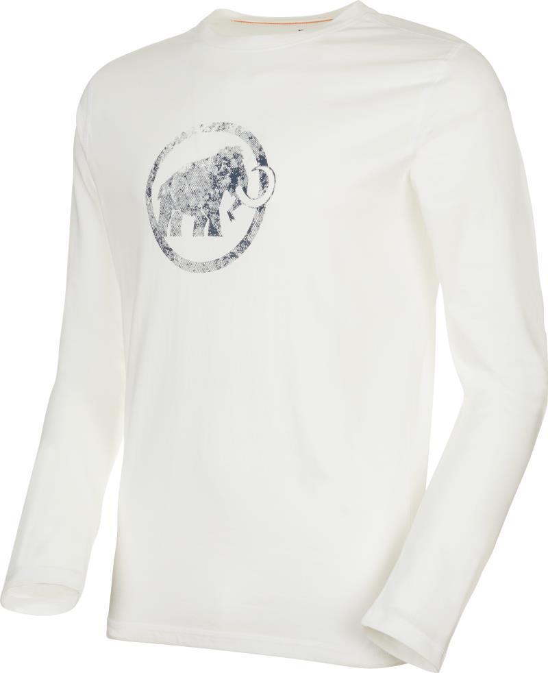 Mammut Logo LS - Mens - Bright White 1