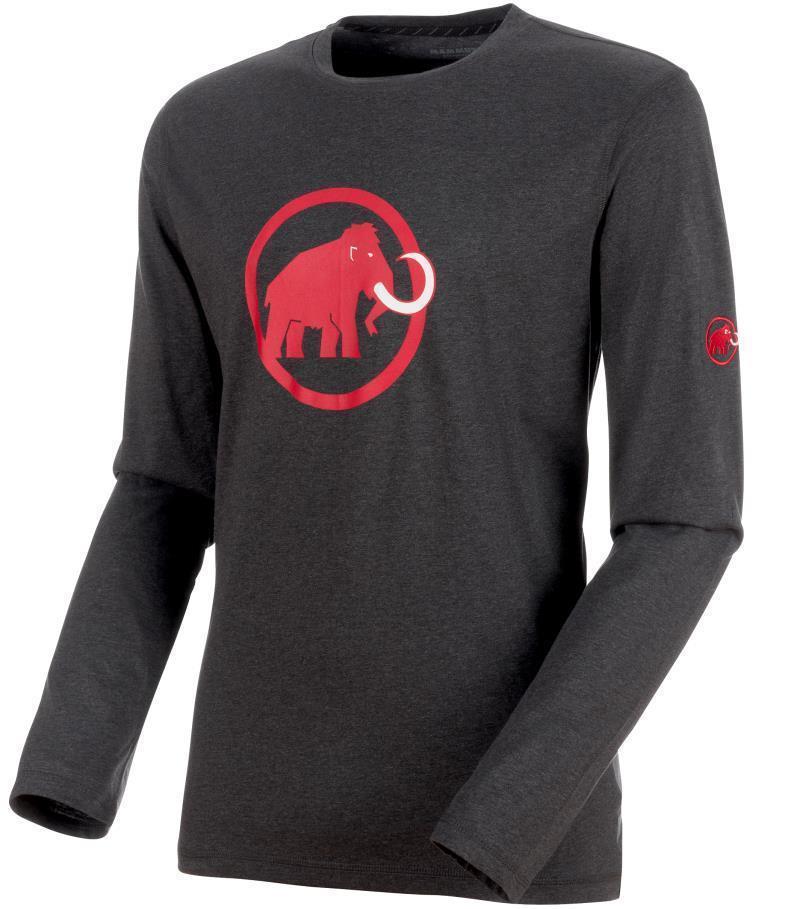Mammut Logo LS - Mens - Phantom Melange 1
