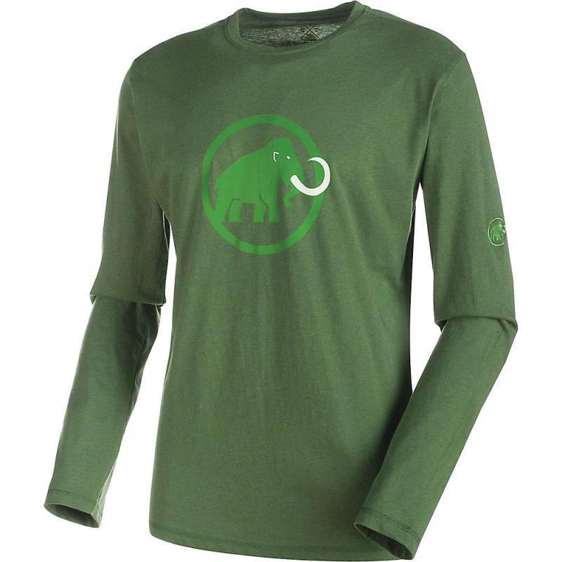 Mammut Logo LS - Mens - Seaweed Melange 1