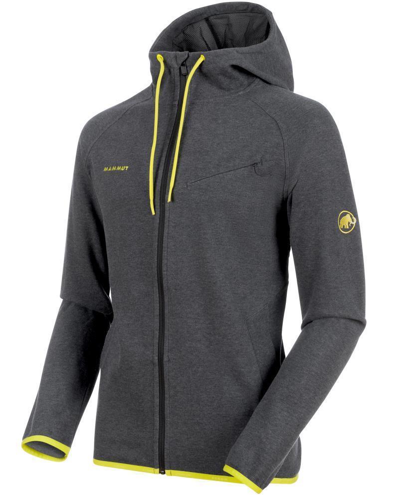 Mammut Logo ML Hooded Jacket - Mens - Phantom Melange 1