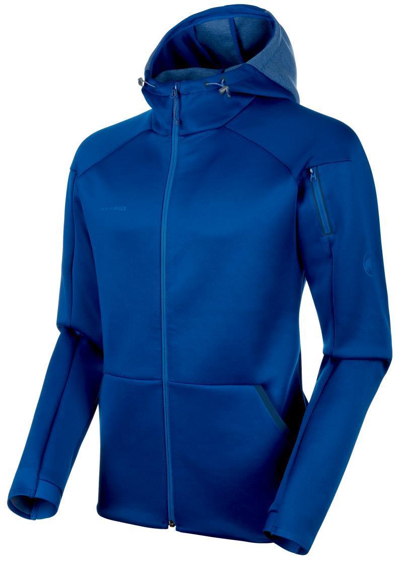 Mammut Logo ML Hooded Jacket - Mens - Surf Melange 1