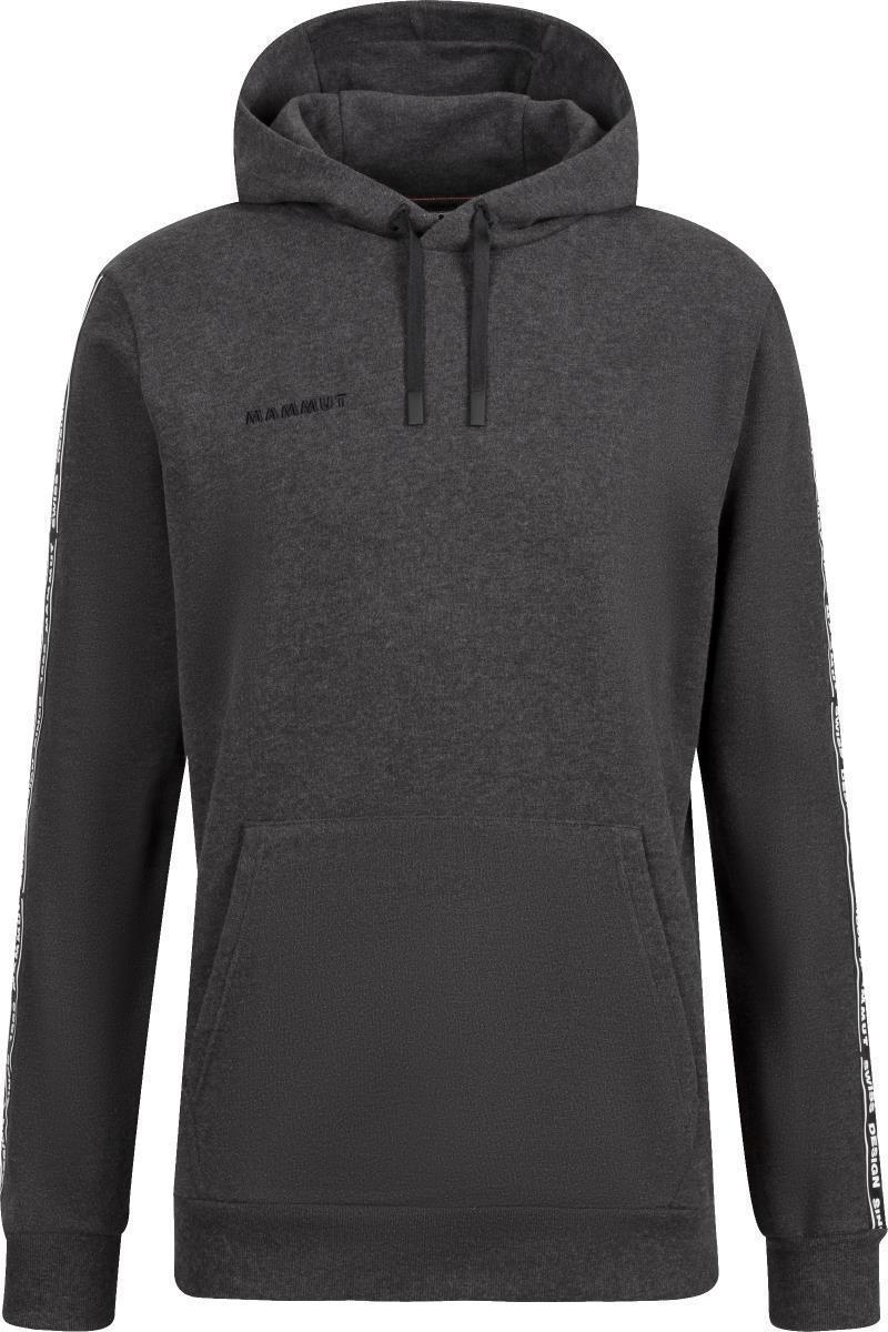 Mammut Logo ML Hoody - Mens - Black Melange Prt1 1