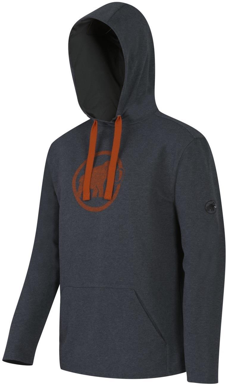 Mammut Logo ML Hoody - Mens - Graphite / Dark Orange 1