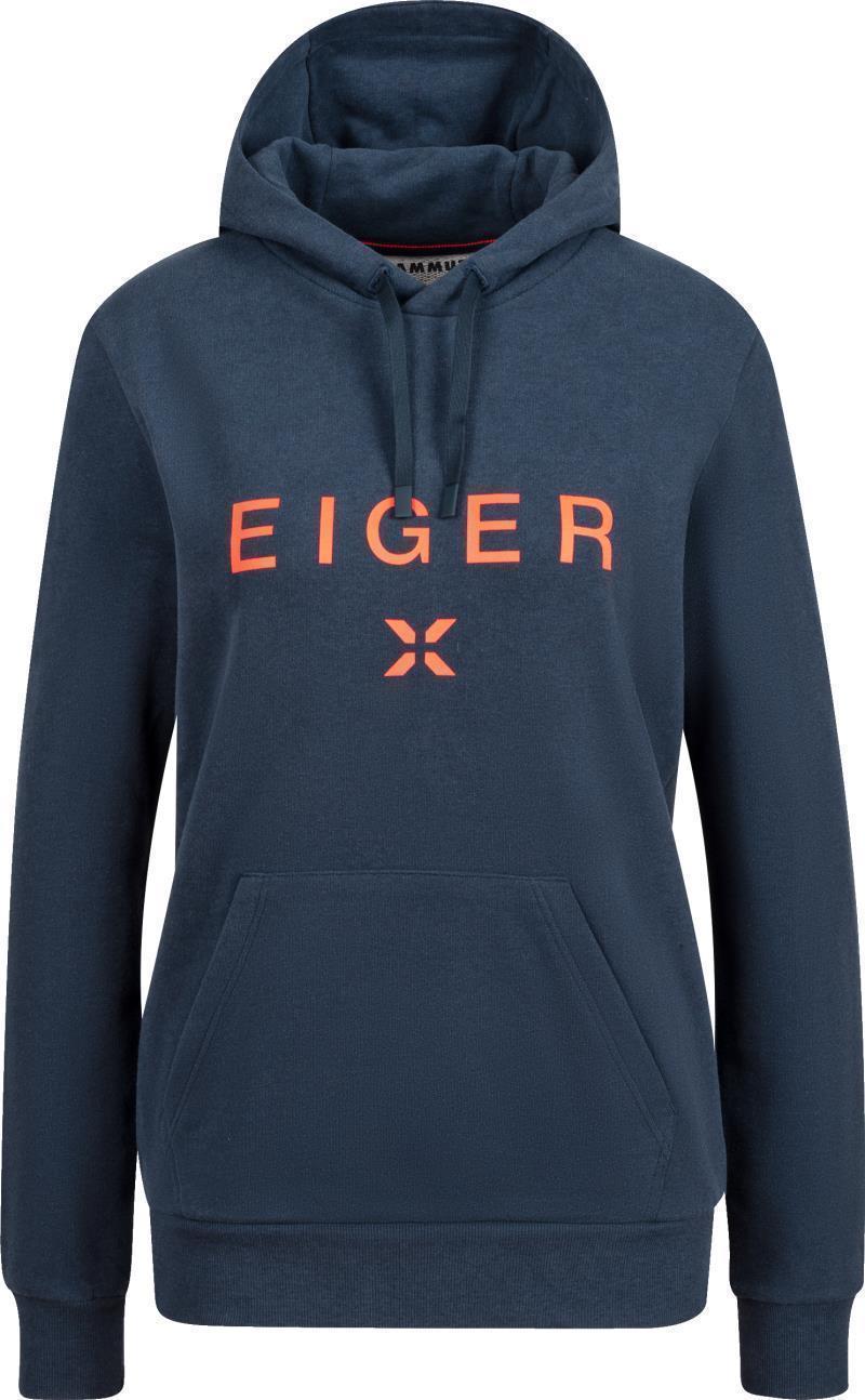 Mammut Logo ML Hoody - Womens - Marine Melange Prt4 1