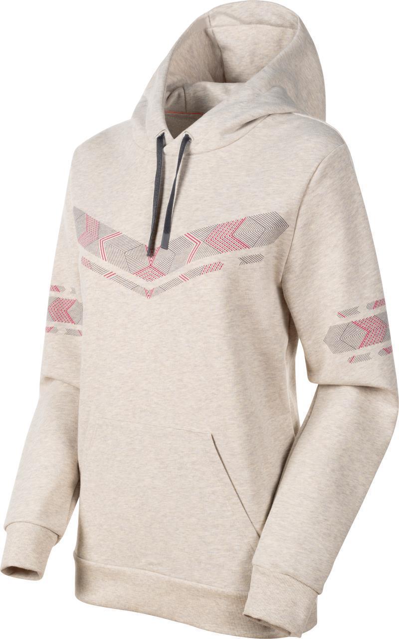 Mammut Logo ML Hoody - Womens - Moonbeam Melange 1