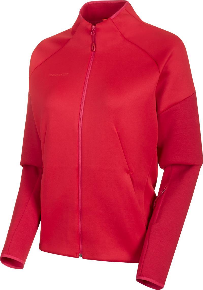 Mammut Logo ML Jacket - Womens - Scooter / Dragon Fruit Melange 1
