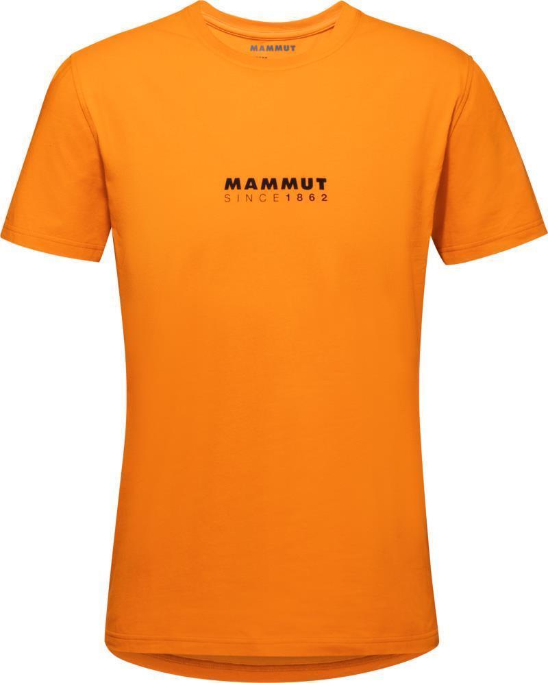 Mammut Logo T-Shirt - Mens - Dark Cheddar Prt3 1