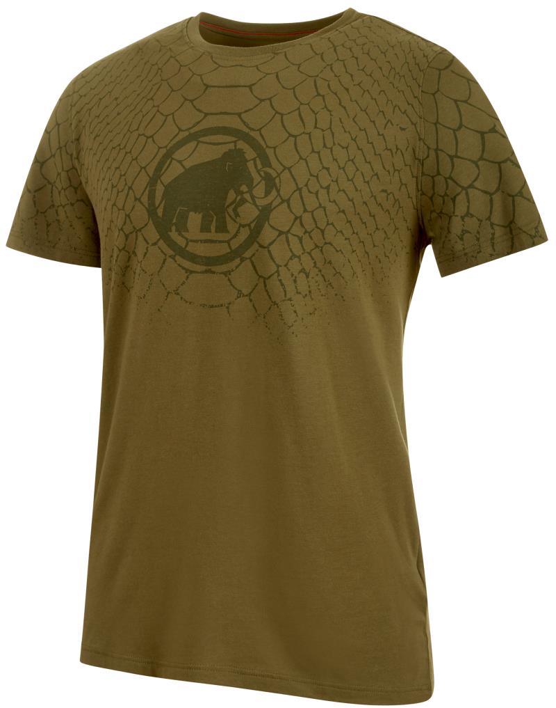 Mammut Logo T-Shirt - Mens - Olive Prt1 1