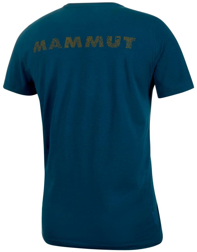 Mammut Logo T-Shirt - Mens - Poseidon Prt4 2