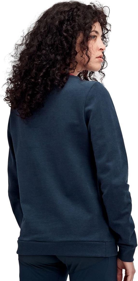 Mammut ML Crew Neck - Womens - Peacoat Melange 3
