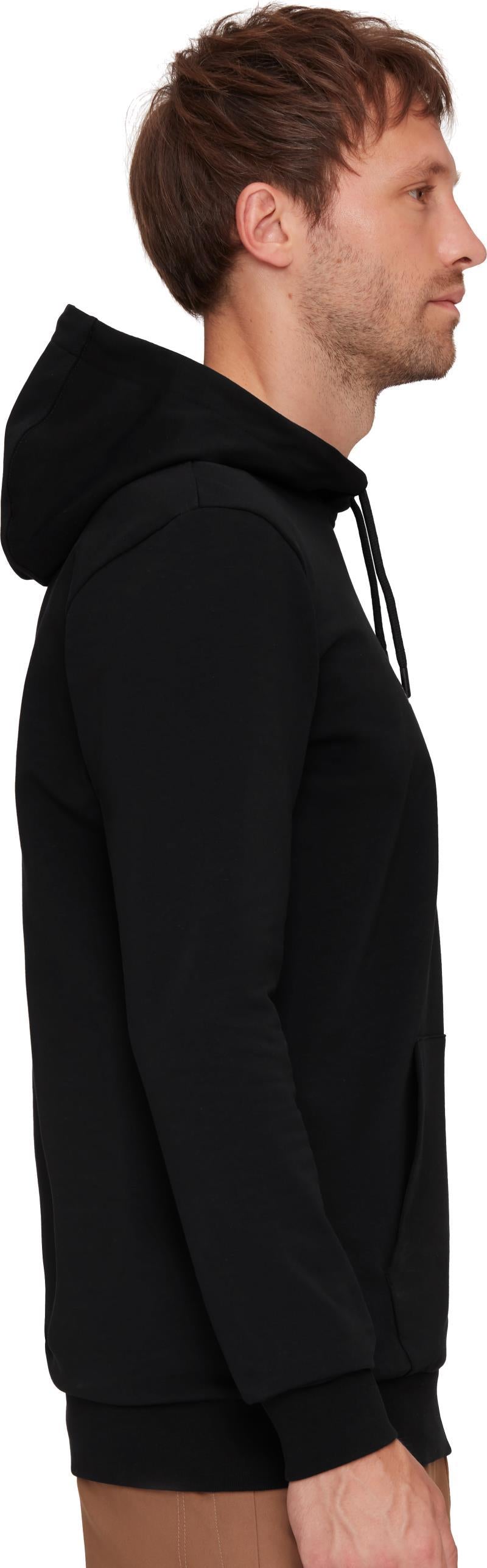 Mammut ML Hoody Logo - Mens - Black / White 4
