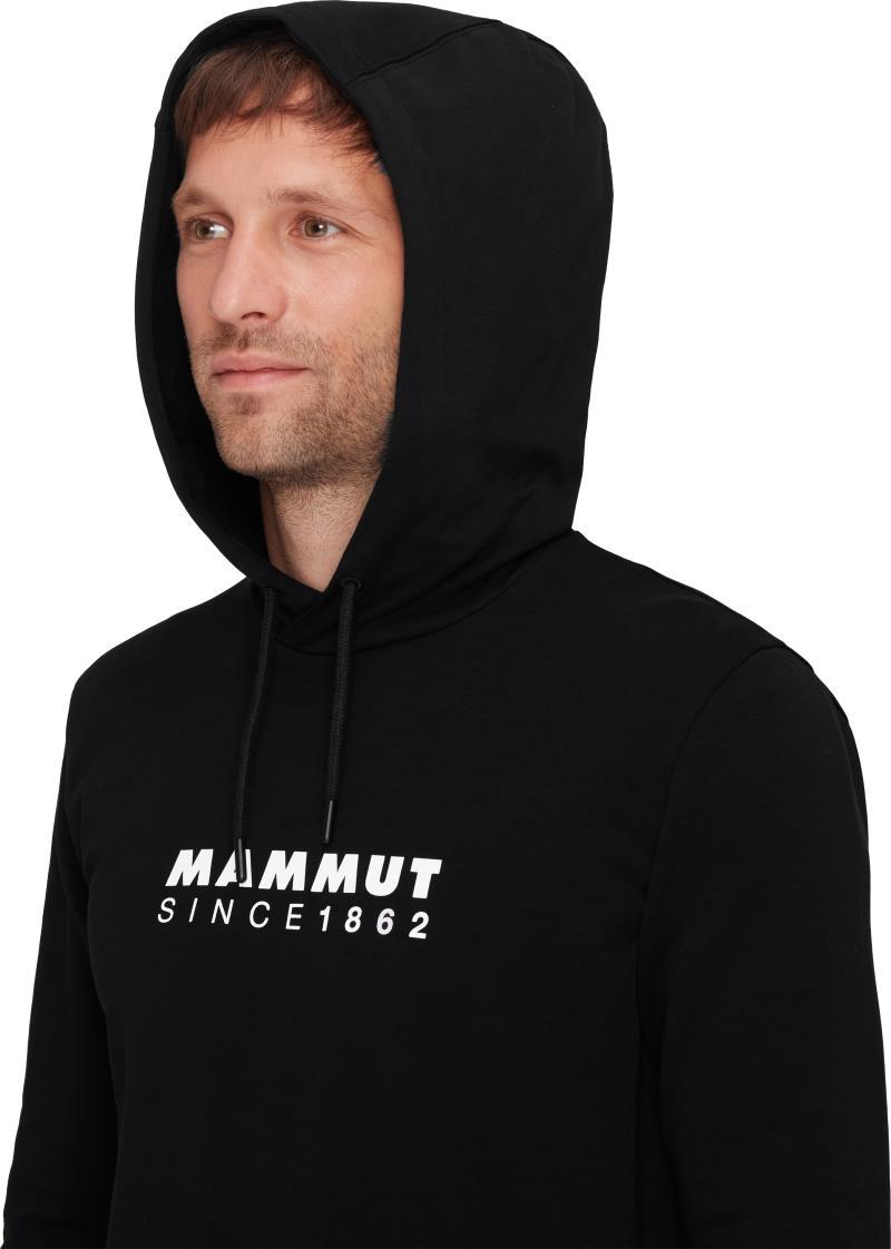 Mammut ML Hoody Logo - Mens - Black / White 5