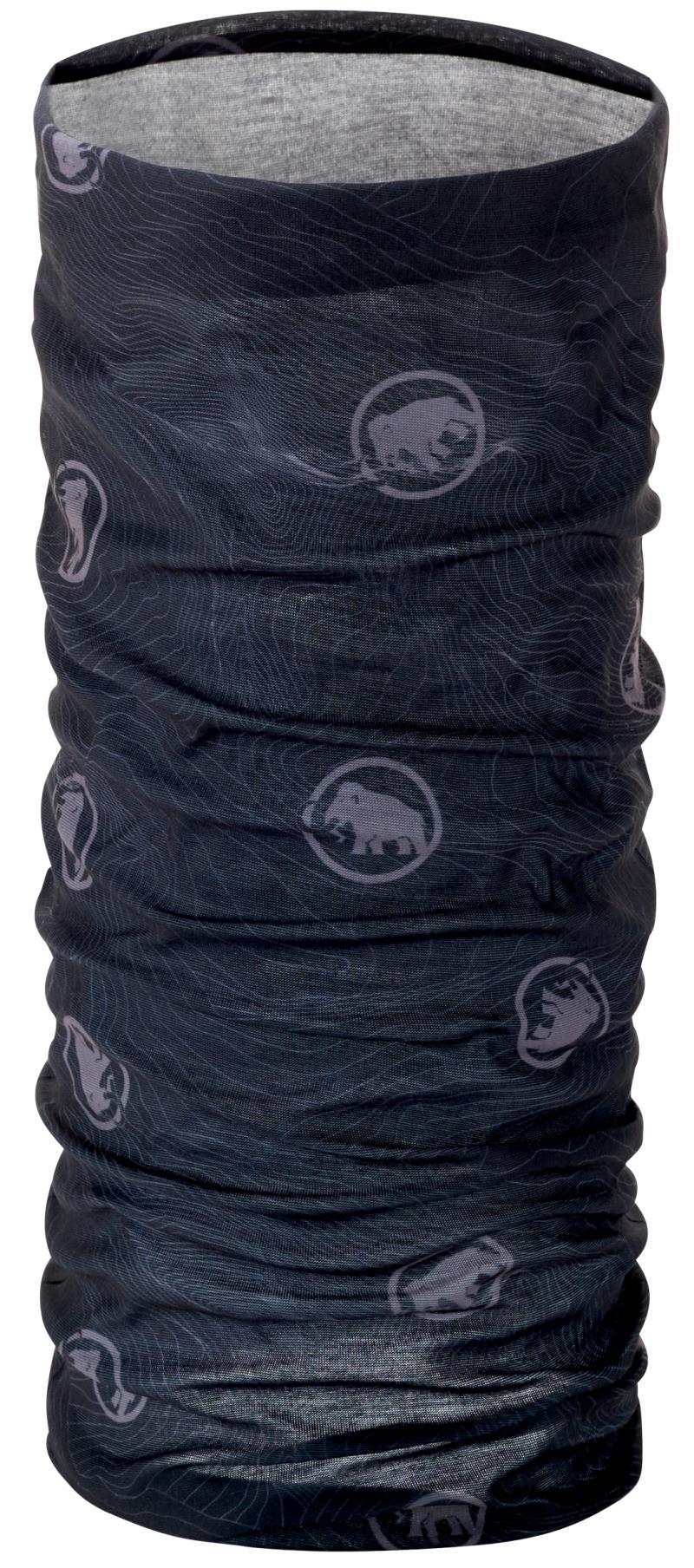 Mammut Neck Gaiter - Black / Titanium 1