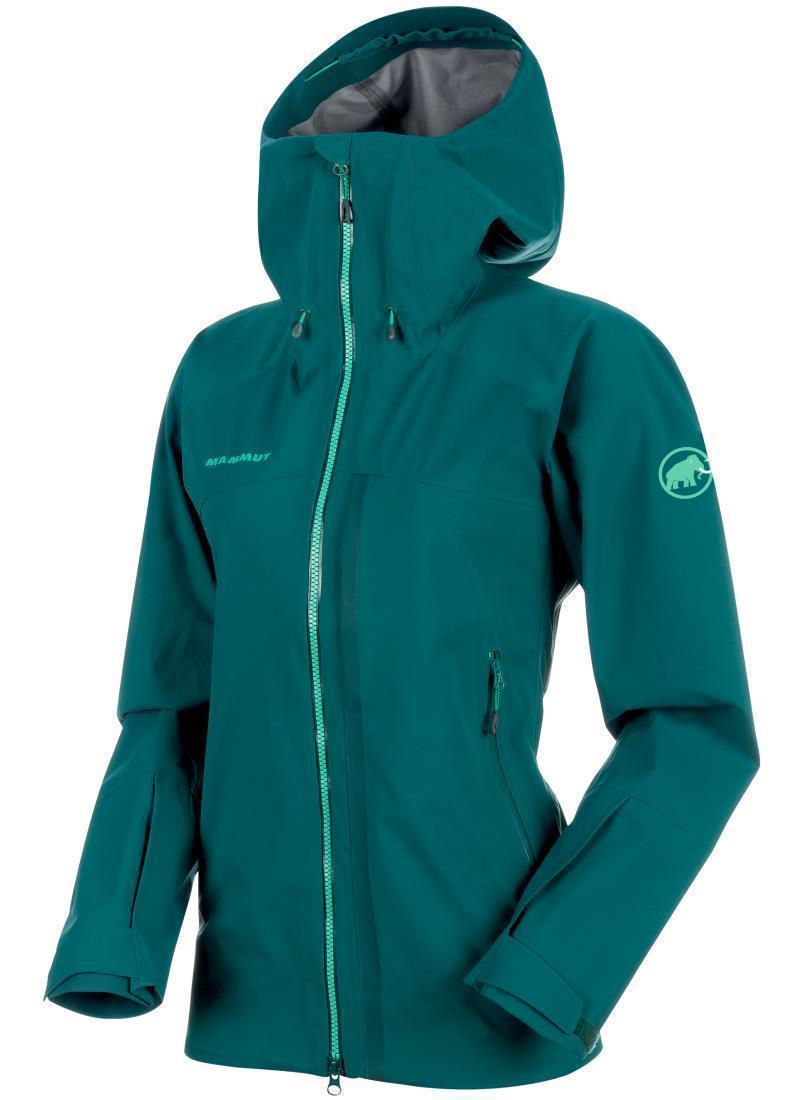 Masao HS Hooded Jacket - Womens - Teal 1