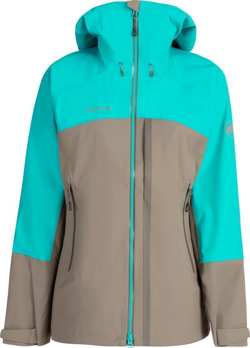 Masao HS Hooded Jacket - Womens - Tin / Dark Ceramic 1