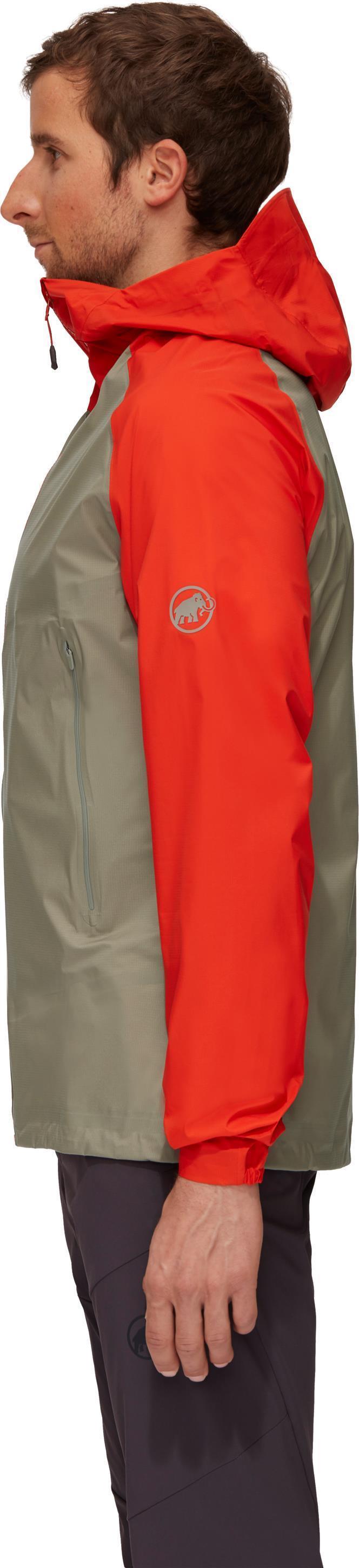 Masao Light HS Hooded Jacket - Mens - Tin / Spicy 4